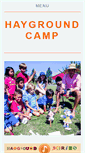 Mobile Screenshot of haygroundcamp.org